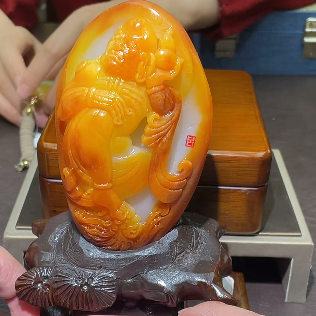 手把件货玉石把玩件文玩摆件A1