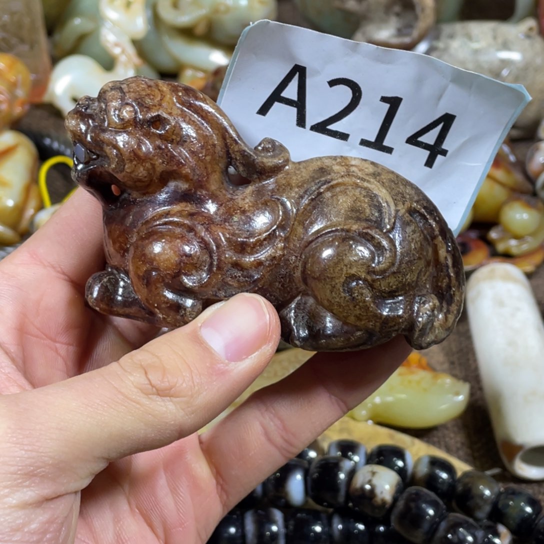 和田玉吊坠(不含链)未镶嵌