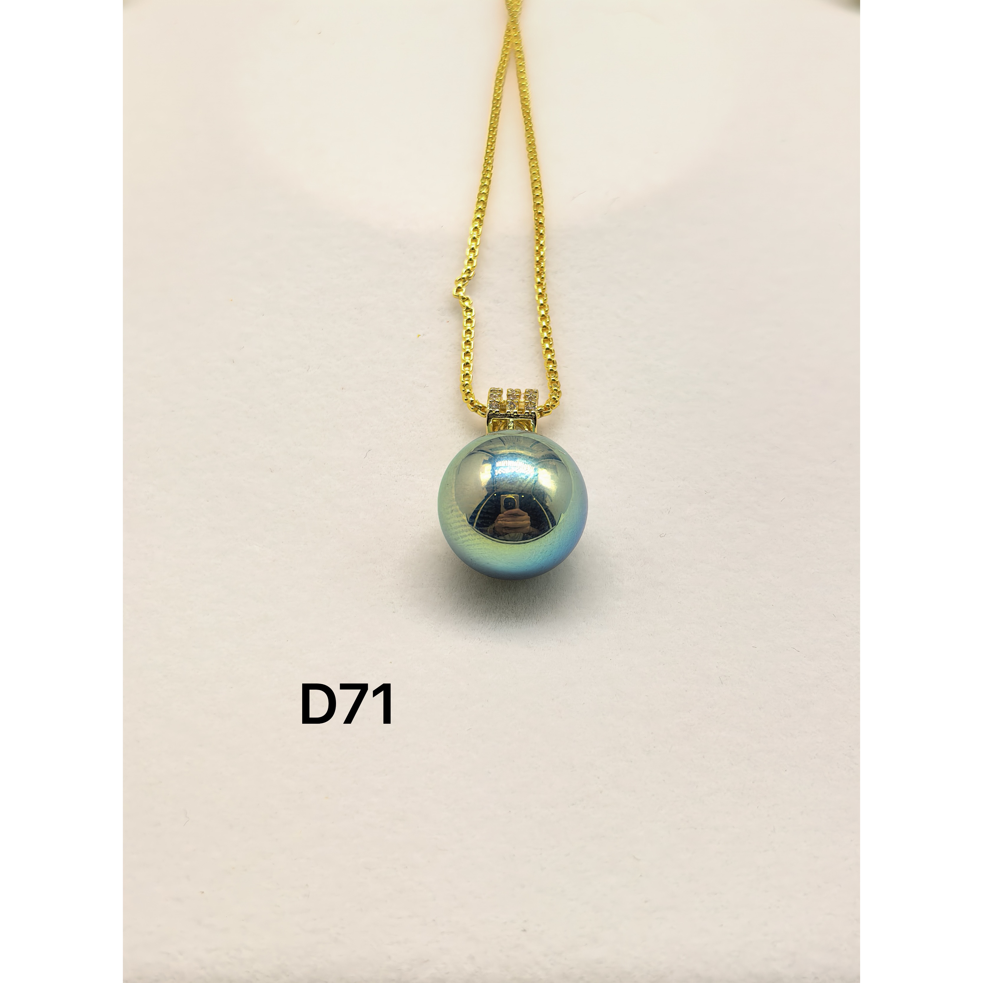 （双双甄选）D71精美时尚美人珠链约14mm 多样性发货