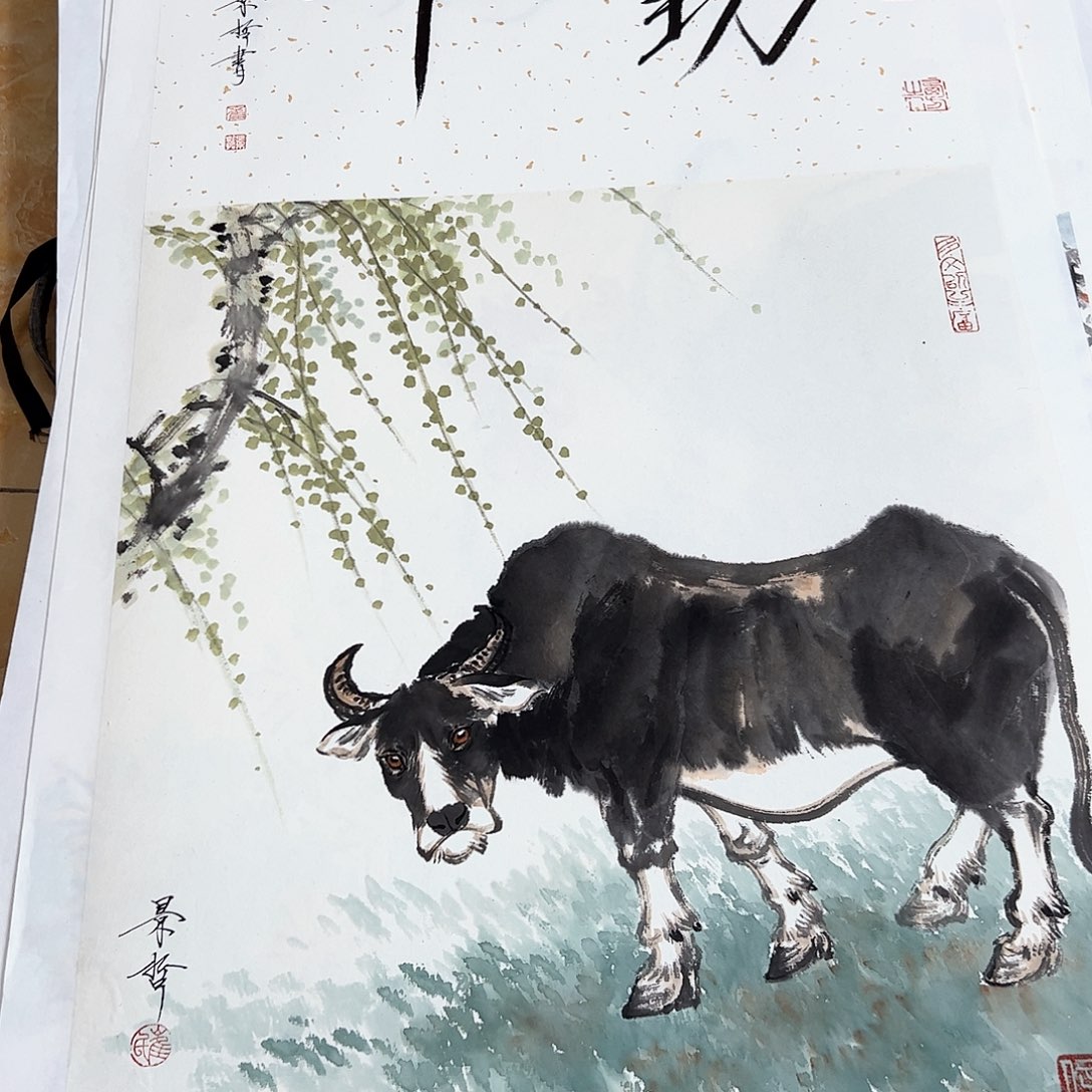 书法明*书法作品欣赏，书法作品