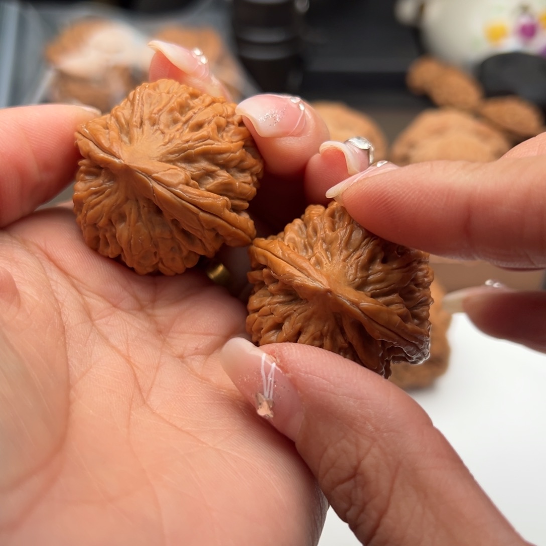 文玩核桃把件莲花37