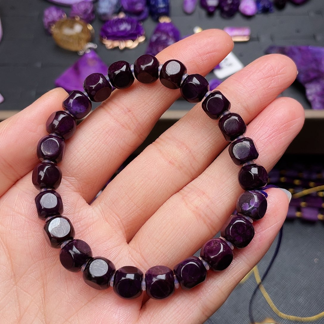 苏纪石（舒俱来）手链未镶嵌