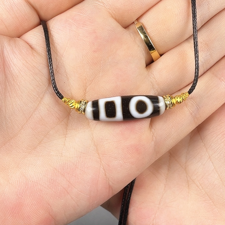 玛瑙/玉髓颈饰合金