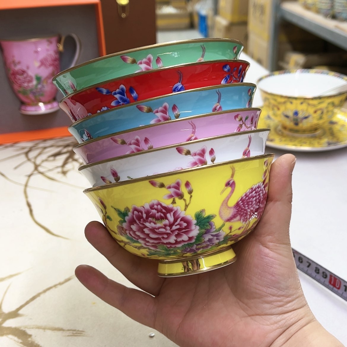 【闪购商品】珐琅4.5英寸6混。。。。。