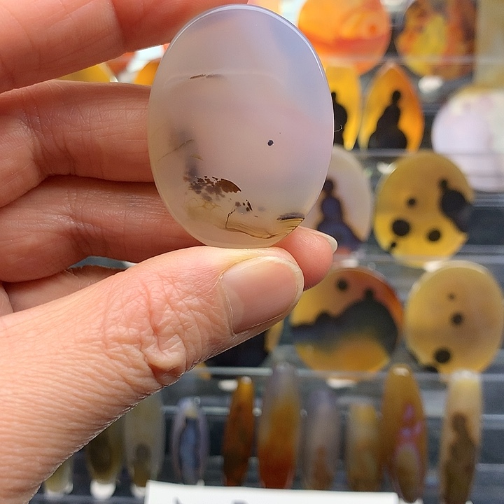 玛瑙/玉髓颈饰未镶嵌137