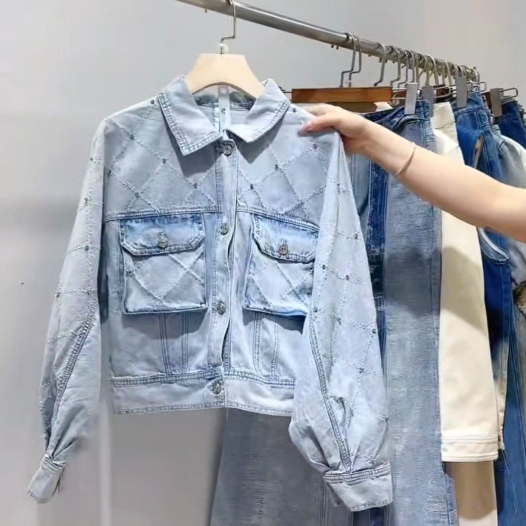 【19点9】专拍链接 新款牛仔外套 时尚范 品牌