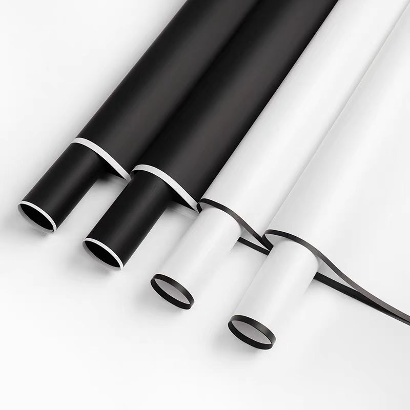 【1帮1】新款黑白贵族鲜花包装纸花束防水包装纸单包