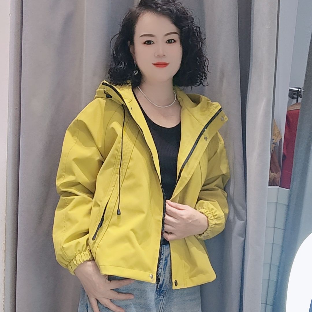 燕子家防风女短外套外套