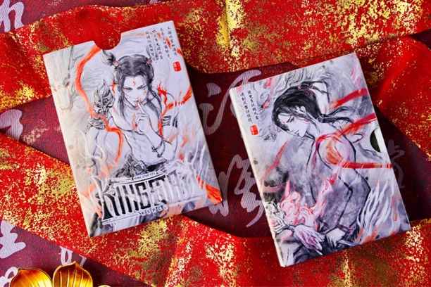 野猪校长哪吒kingstar魔术花切高颜值纸牌扑克国风限量收藏扑克牌