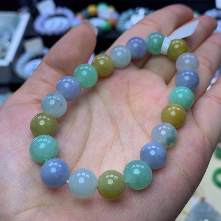 未镶嵌翡翠手链翡翠