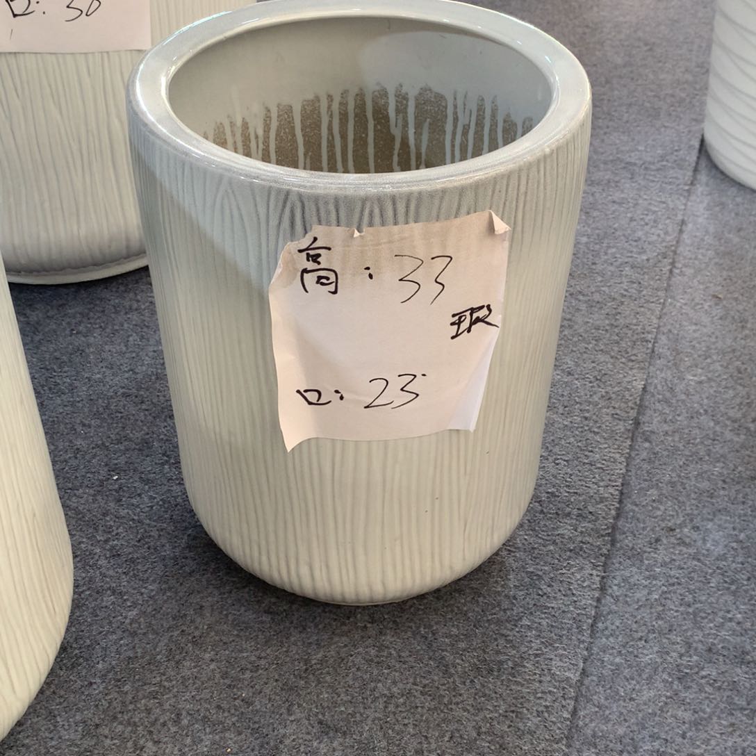 高温陶瓷花盆微瑕