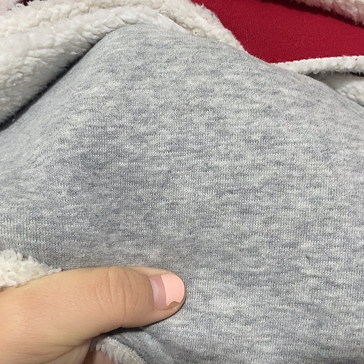 麻灰色羊羔绒2米特价