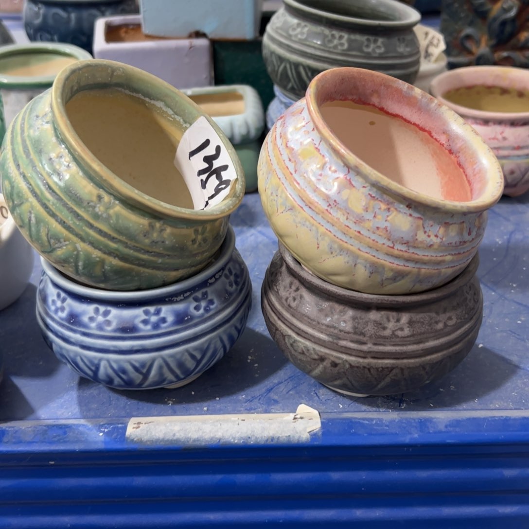  陶瓷多肉小花盆@@1359