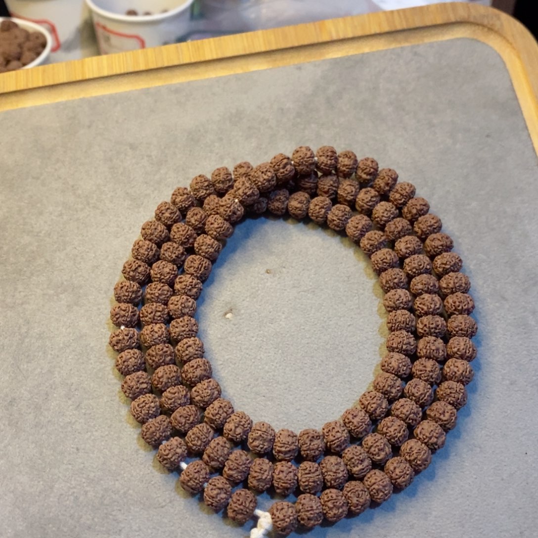 金刚菩提手串老树细纹9尺寸108