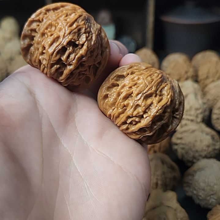 文玩核桃吊坠42磨盘