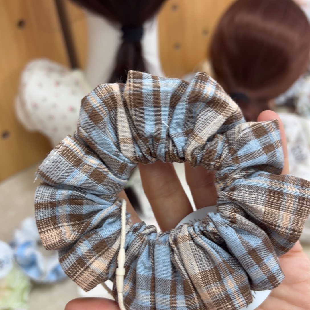 非金属布艺格子肠圈