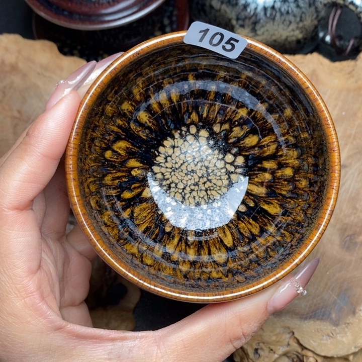 茶盏建窑建盏主人杯105