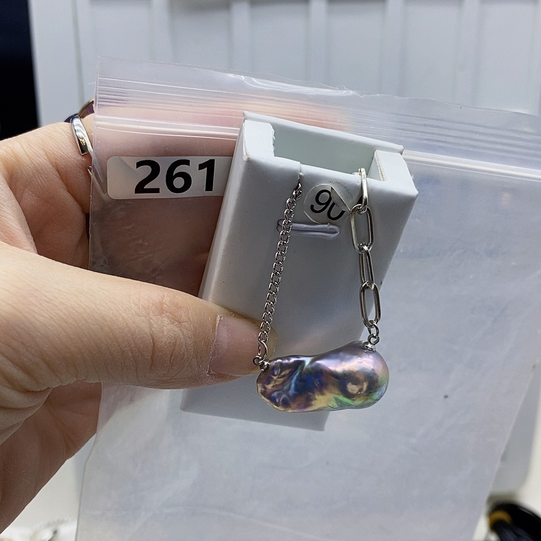 颈饰合金淡水珍珠