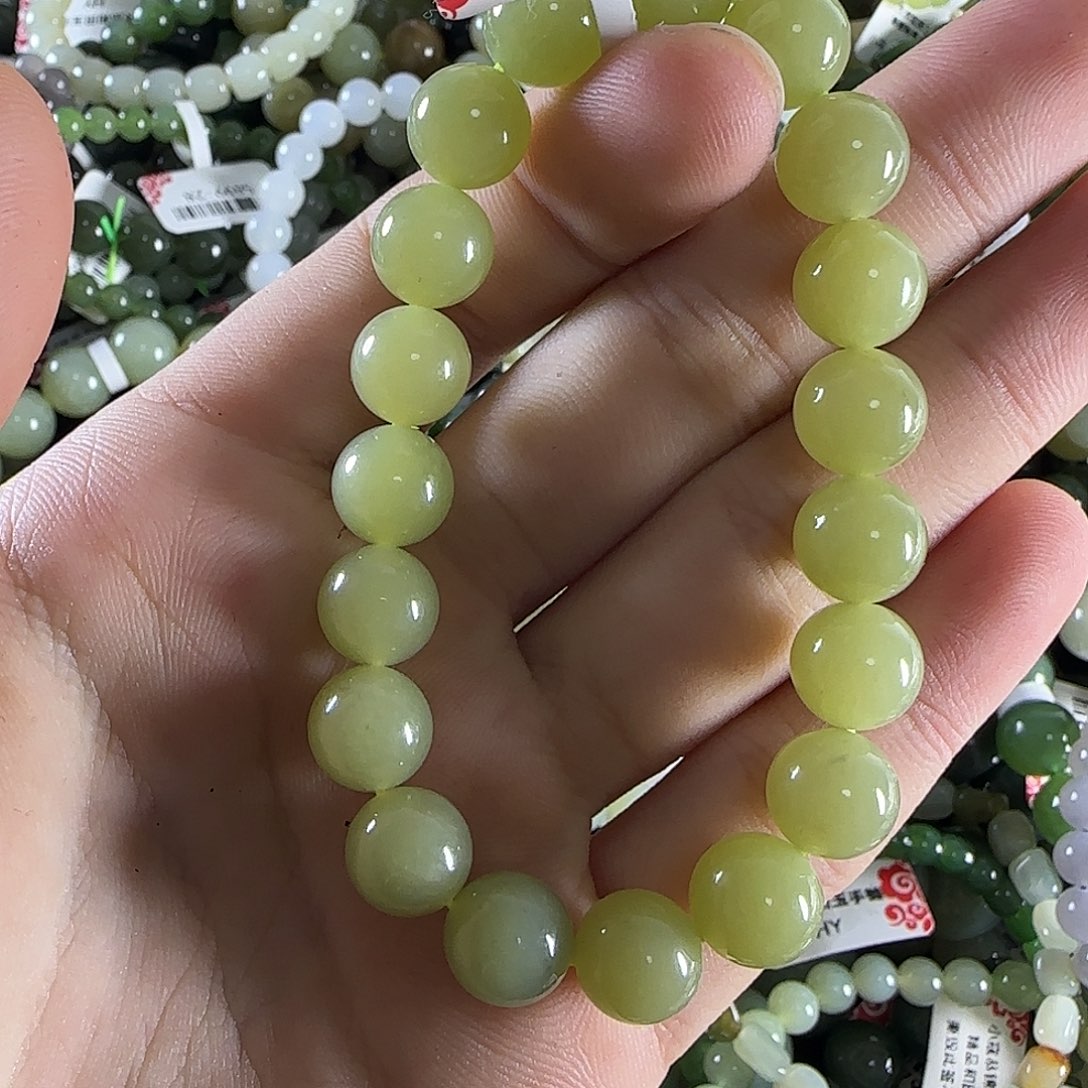 和田玉手链未镶嵌50