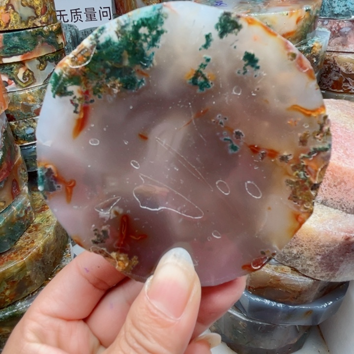 定制玛瑙福*定制水草玛瑙手镯