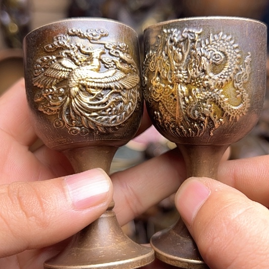 铜制文玩把玩物件