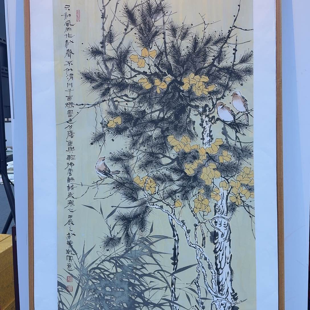 国画多次参加国内外大型