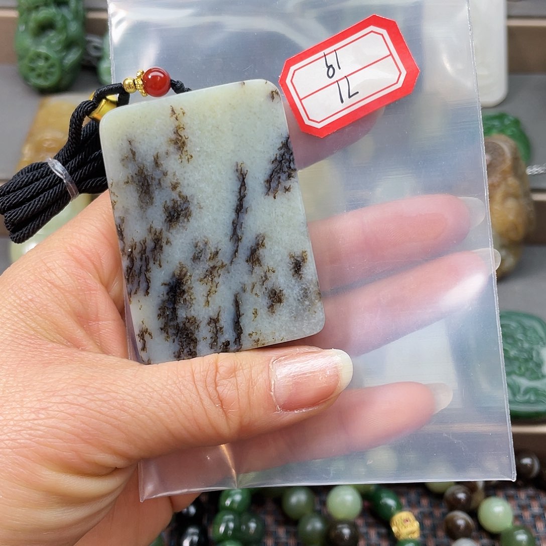 未镶嵌和田玉挂件