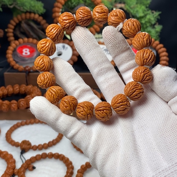 桃核吊坠秦岭龙纹