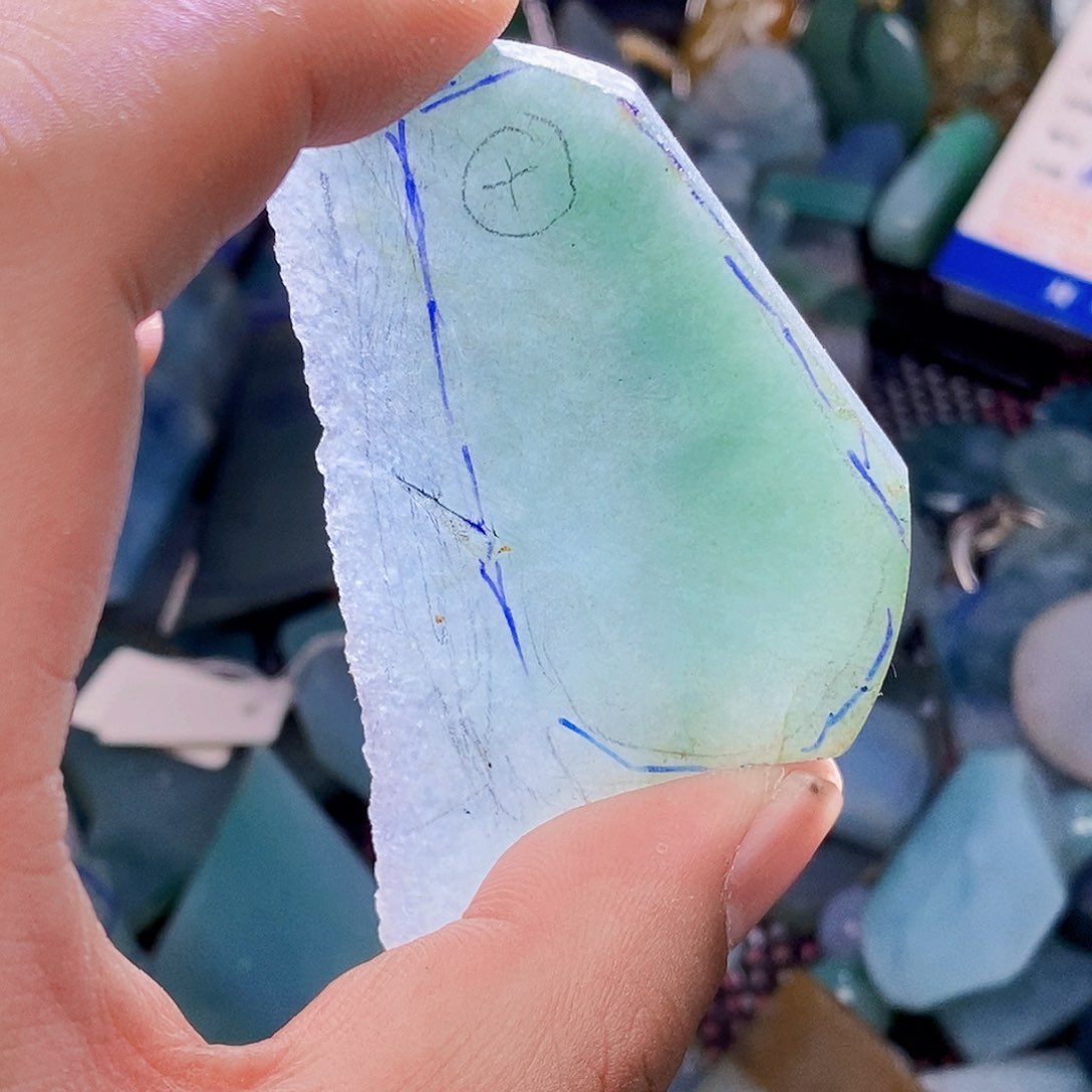 颈饰未镶嵌翡翠翡翠