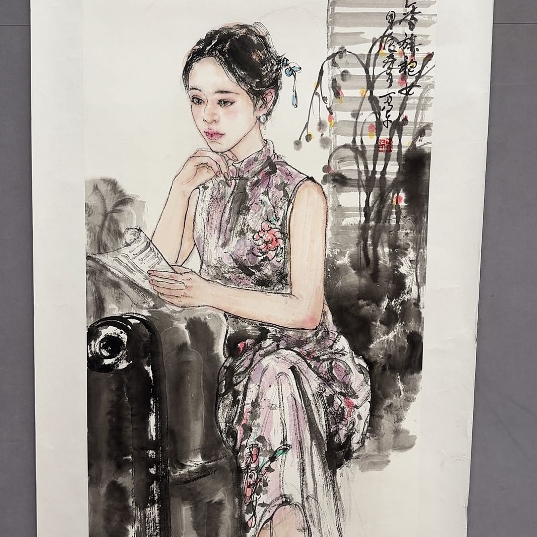国画亲笔手绘原创