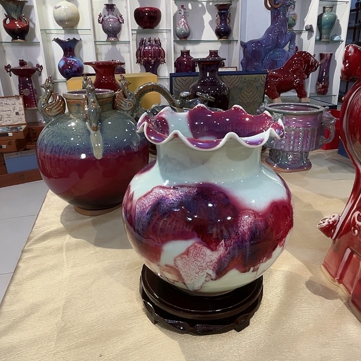 金****钧瓷的制作方法和工艺都