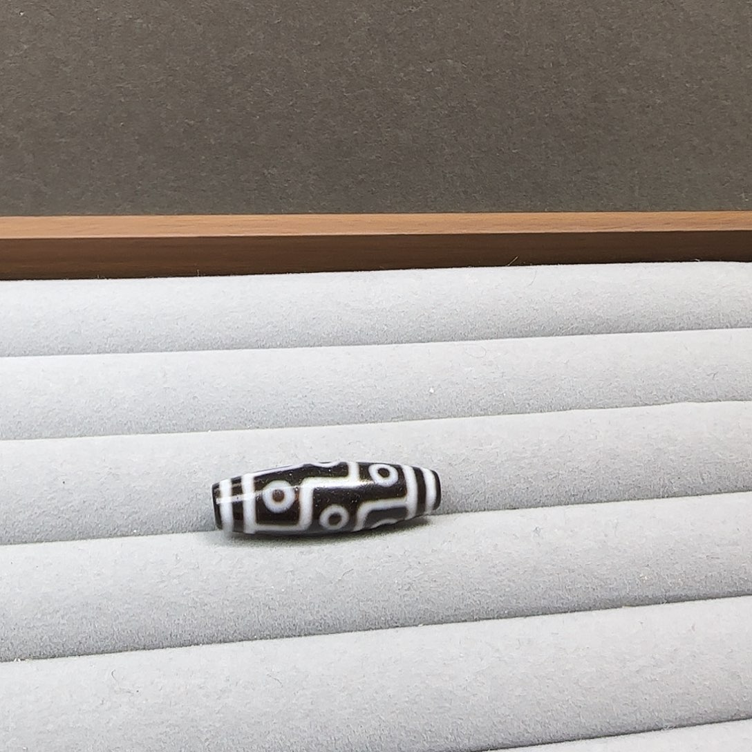 玛瑙/玉髓未镶嵌颈饰～天缘～折线九眼