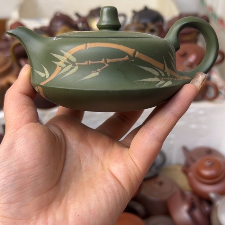 紫砂茶壶翘盖晃盖