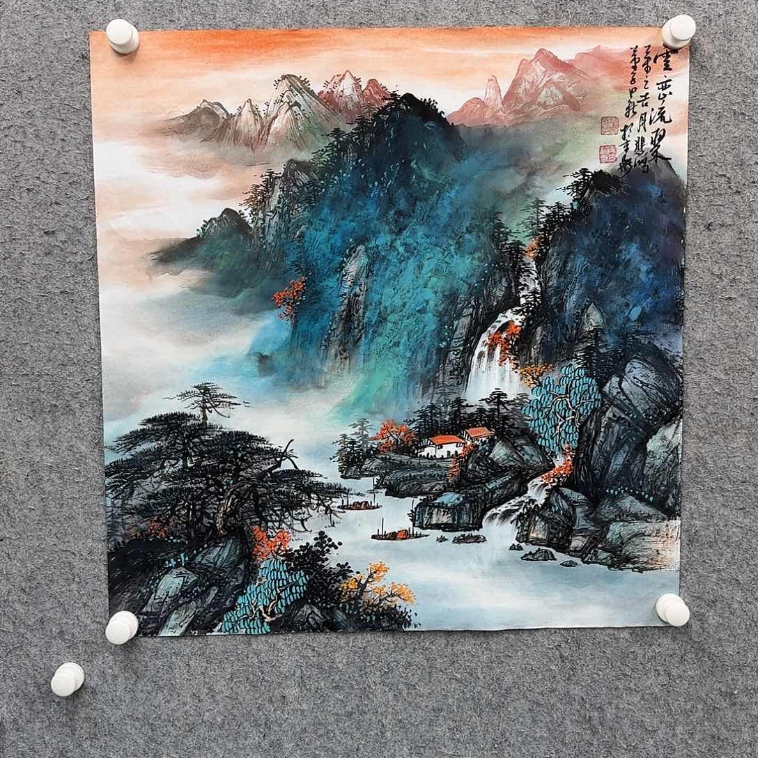 书法书法作品多次