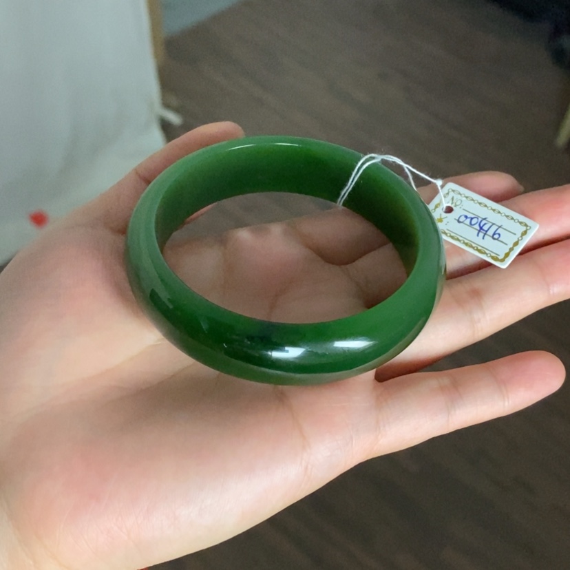 【闪购商品】和田玉（碧玉）未镶嵌手镯