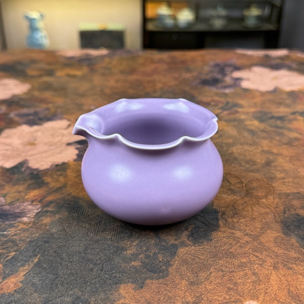 紫汝花口公道杯150ml紫气东来分茶器女性茶具功夫茶具茶周边