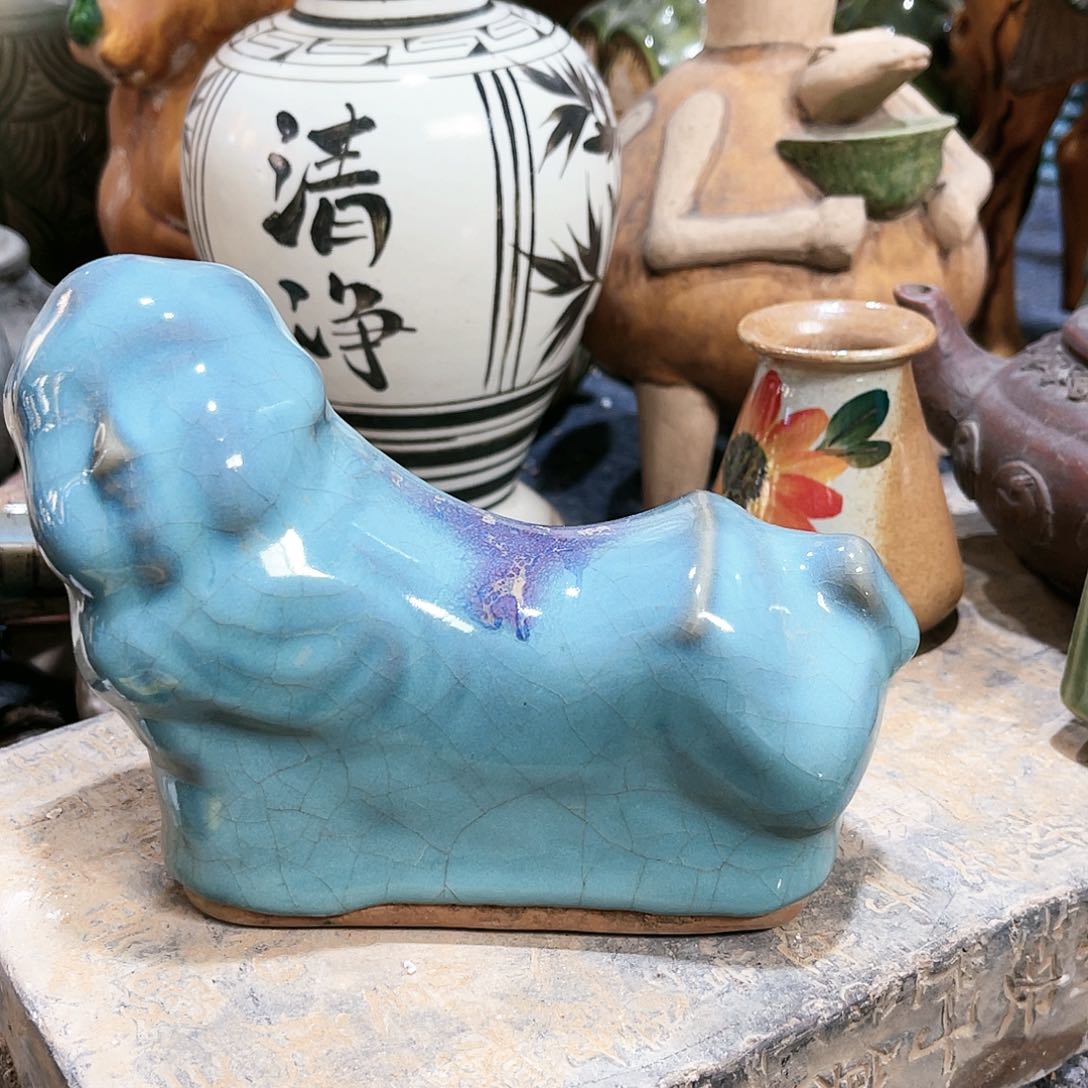 瓦当摆件摆件茶桌茶台陶瓷