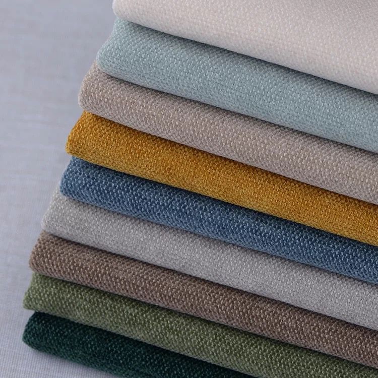 高端纯色沙发布加厚灯芯绒沙发面料