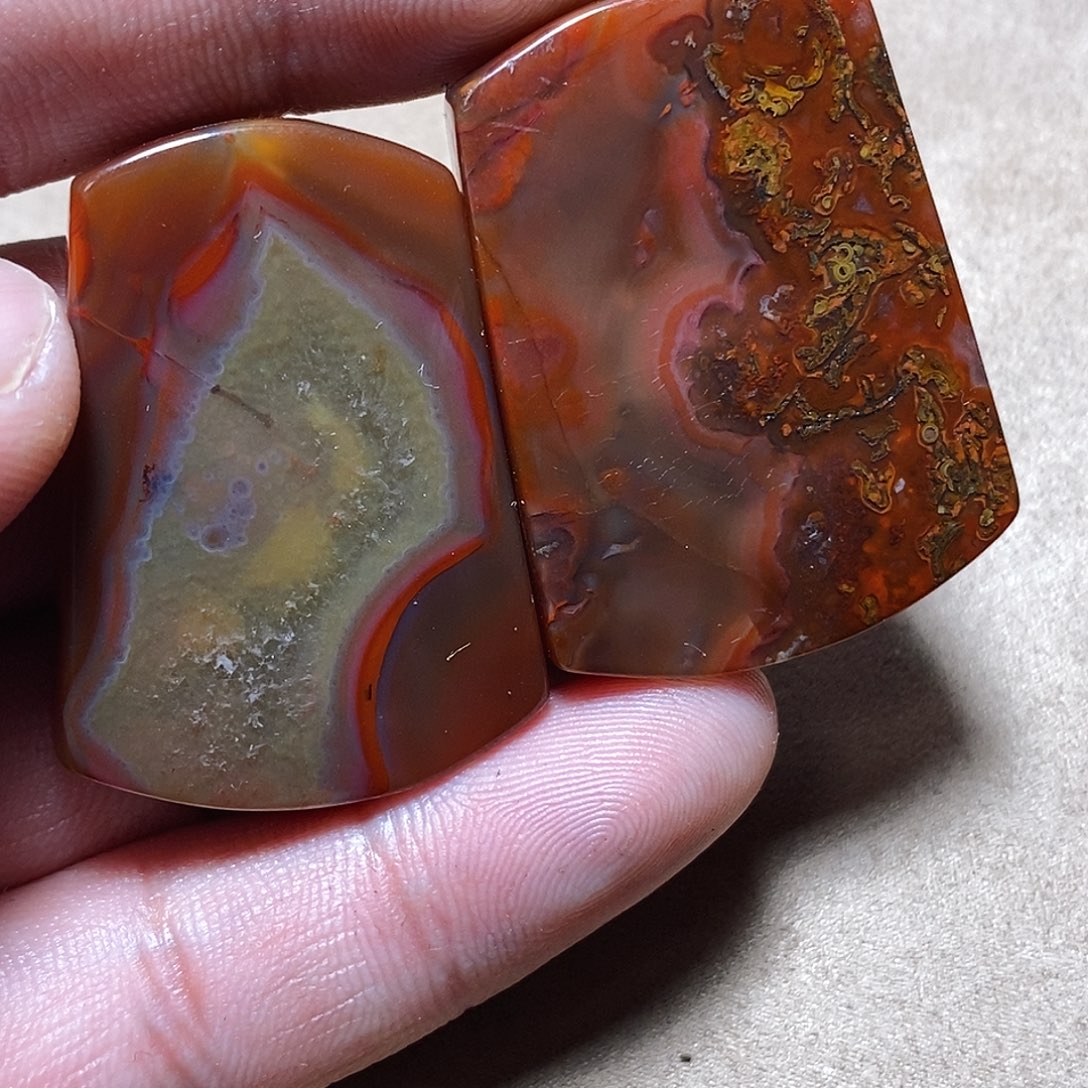 玛瑙/玉髓颈饰未镶嵌笙*