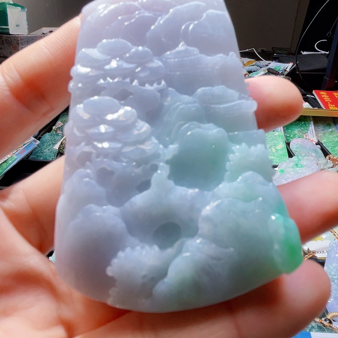 颈饰未镶嵌翡翠月***马一