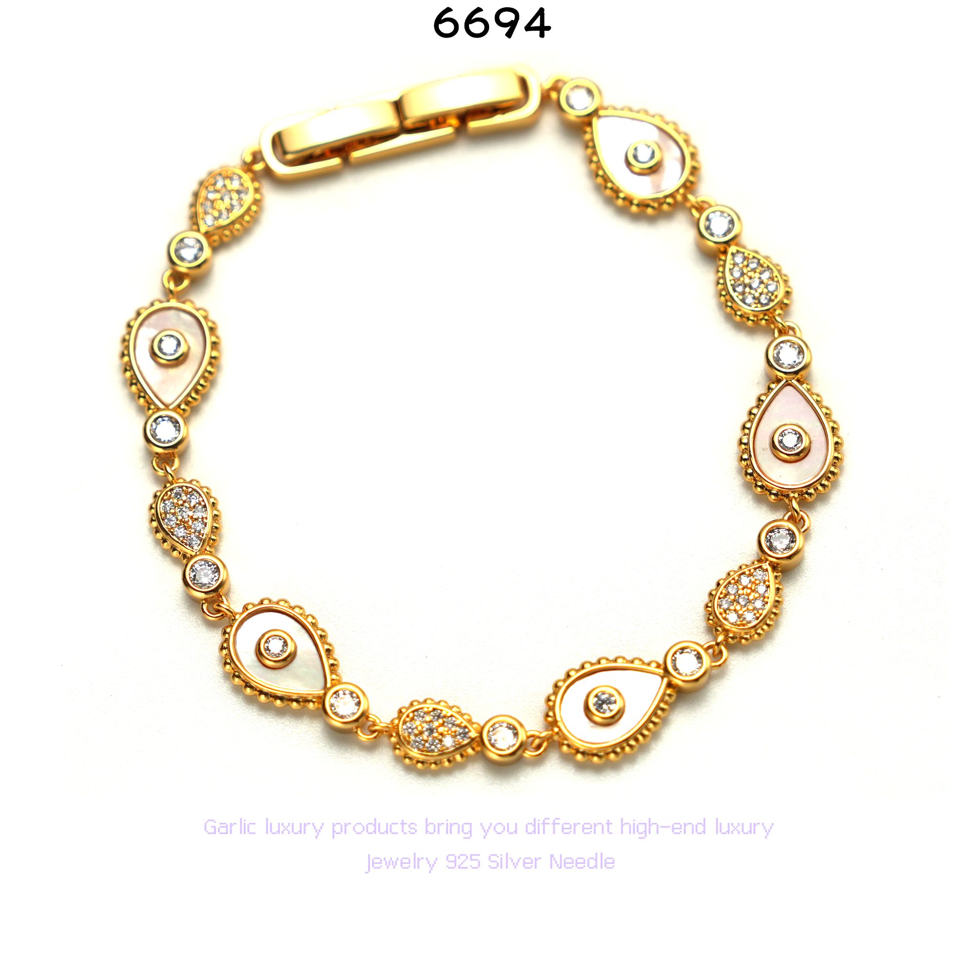 铜合金手链 设计师款手链~6694