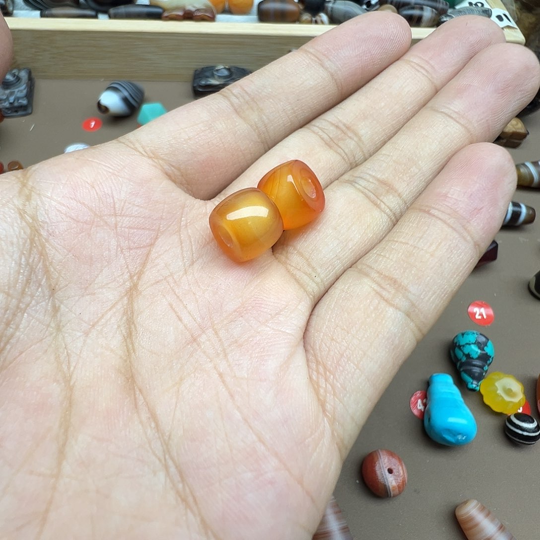 北***怪玛瑙/玉髓合金珠宝半成品