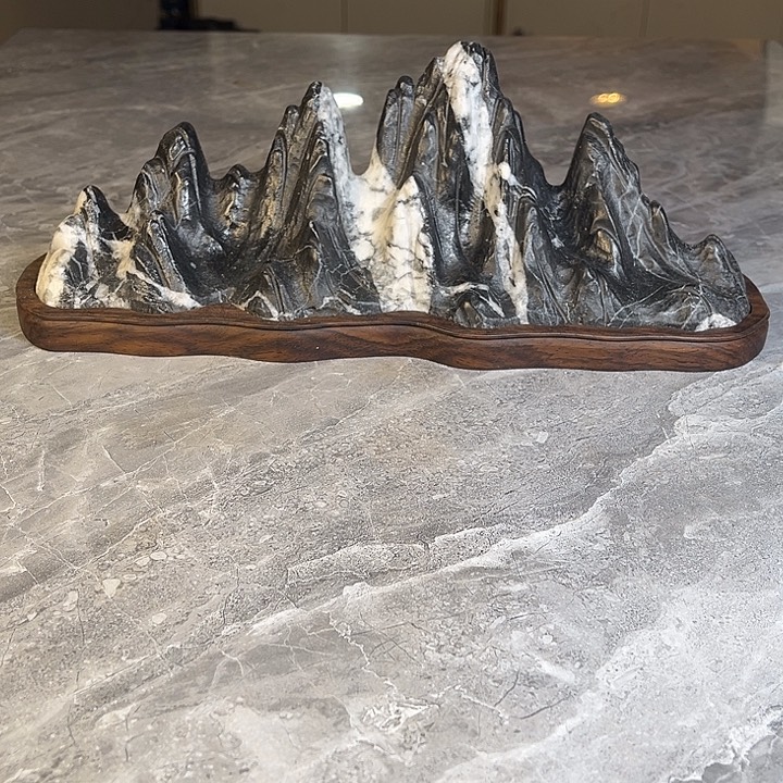 用***2奇石茶宠鱼缸文房摆件 