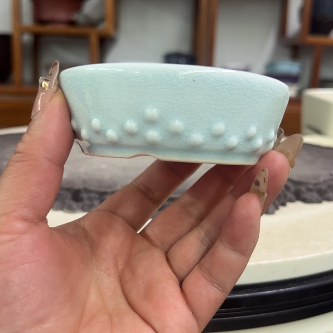 紫砂花盆瑕疵3-8。。。。。