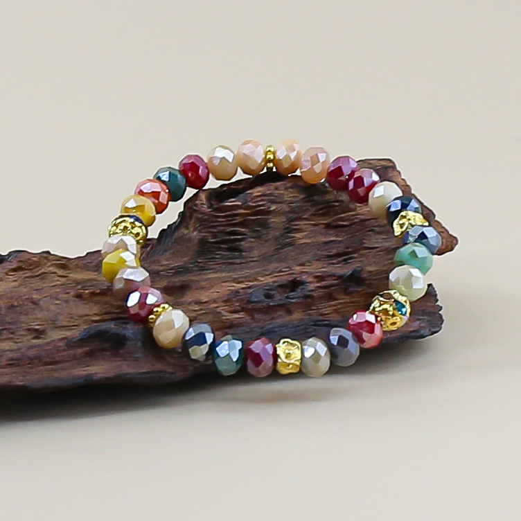 玻璃手链 AD388-多彩琉璃饰品（无礼盒）