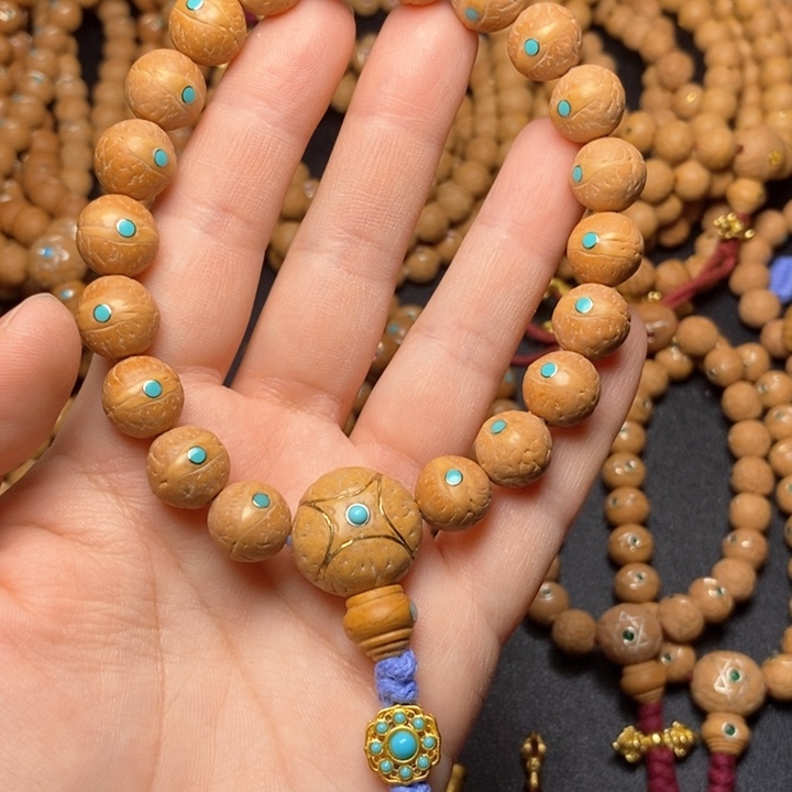 凤眼菩提手串手串12+麒麟三通