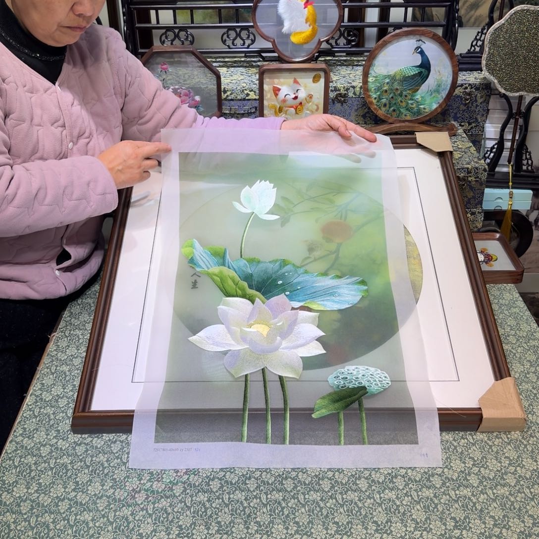 刺绣手工苏绣工艺