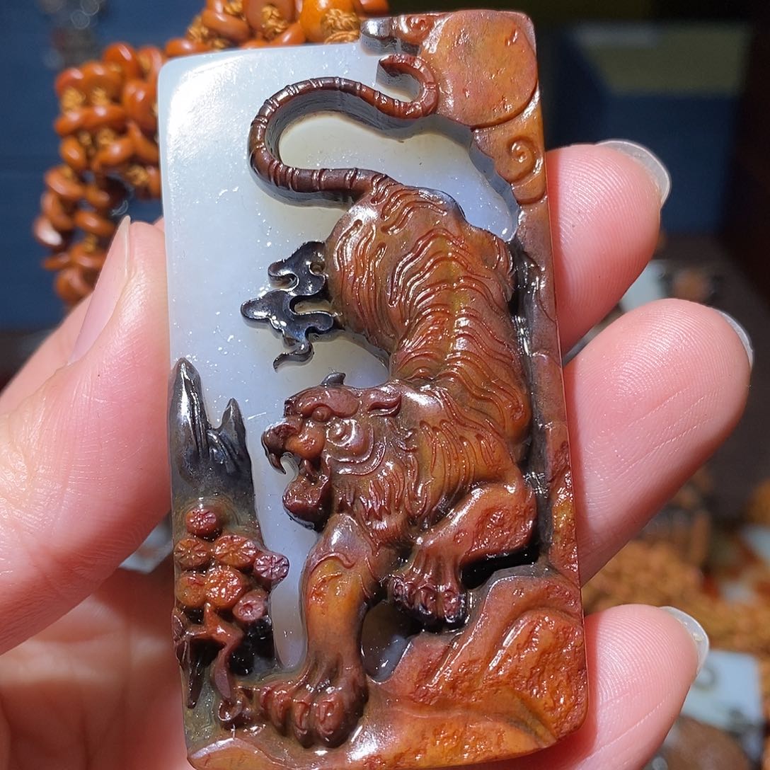 和田玉挂件未镶嵌