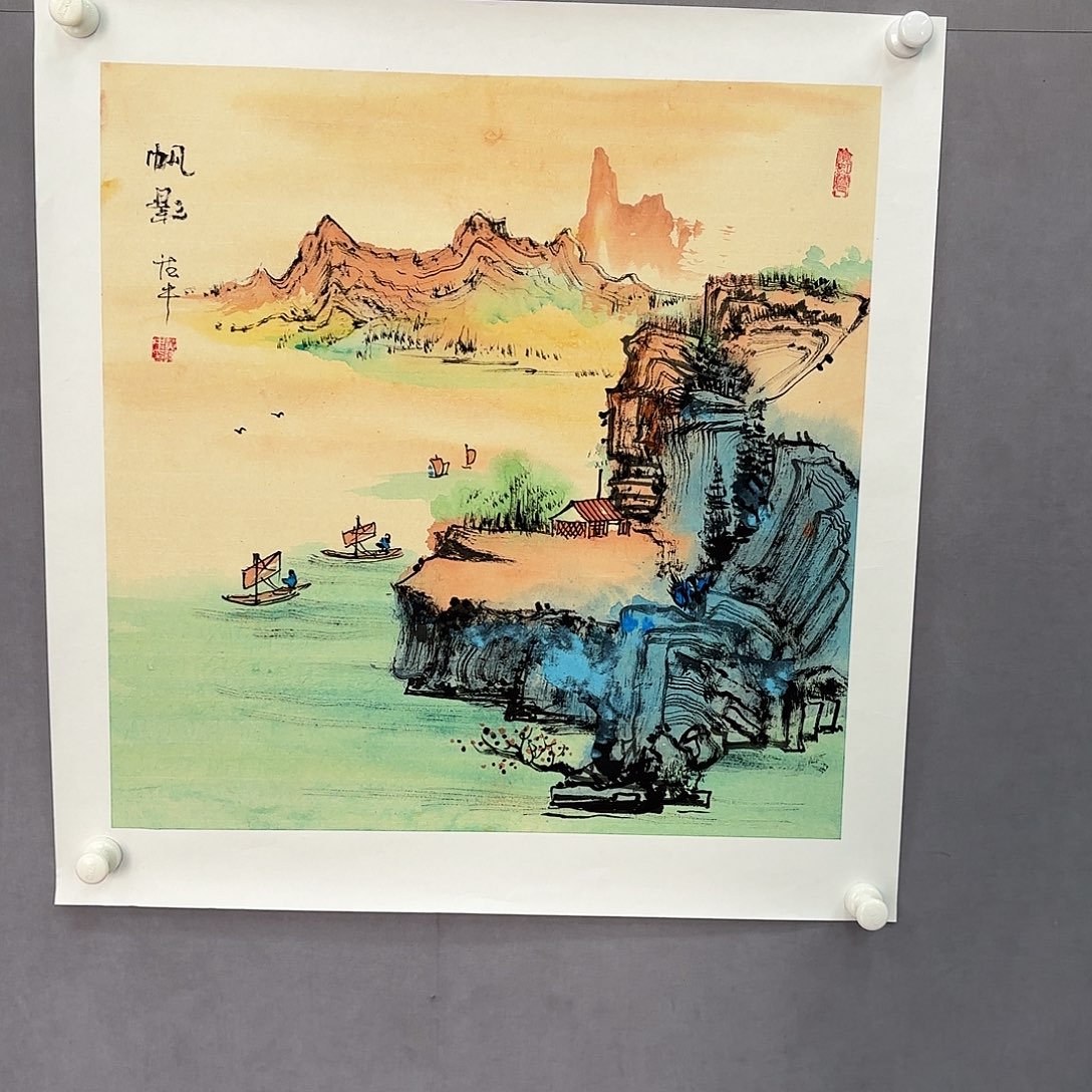 国画亲笔手绘原创