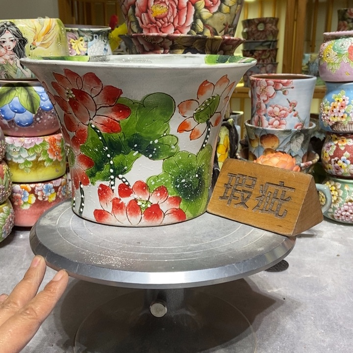 景德镇艺术手绘作品